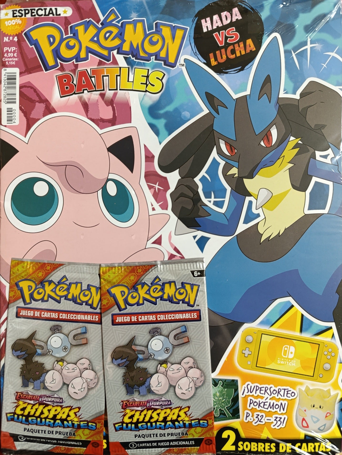 Revista Pokémon Especial Battles número 4
