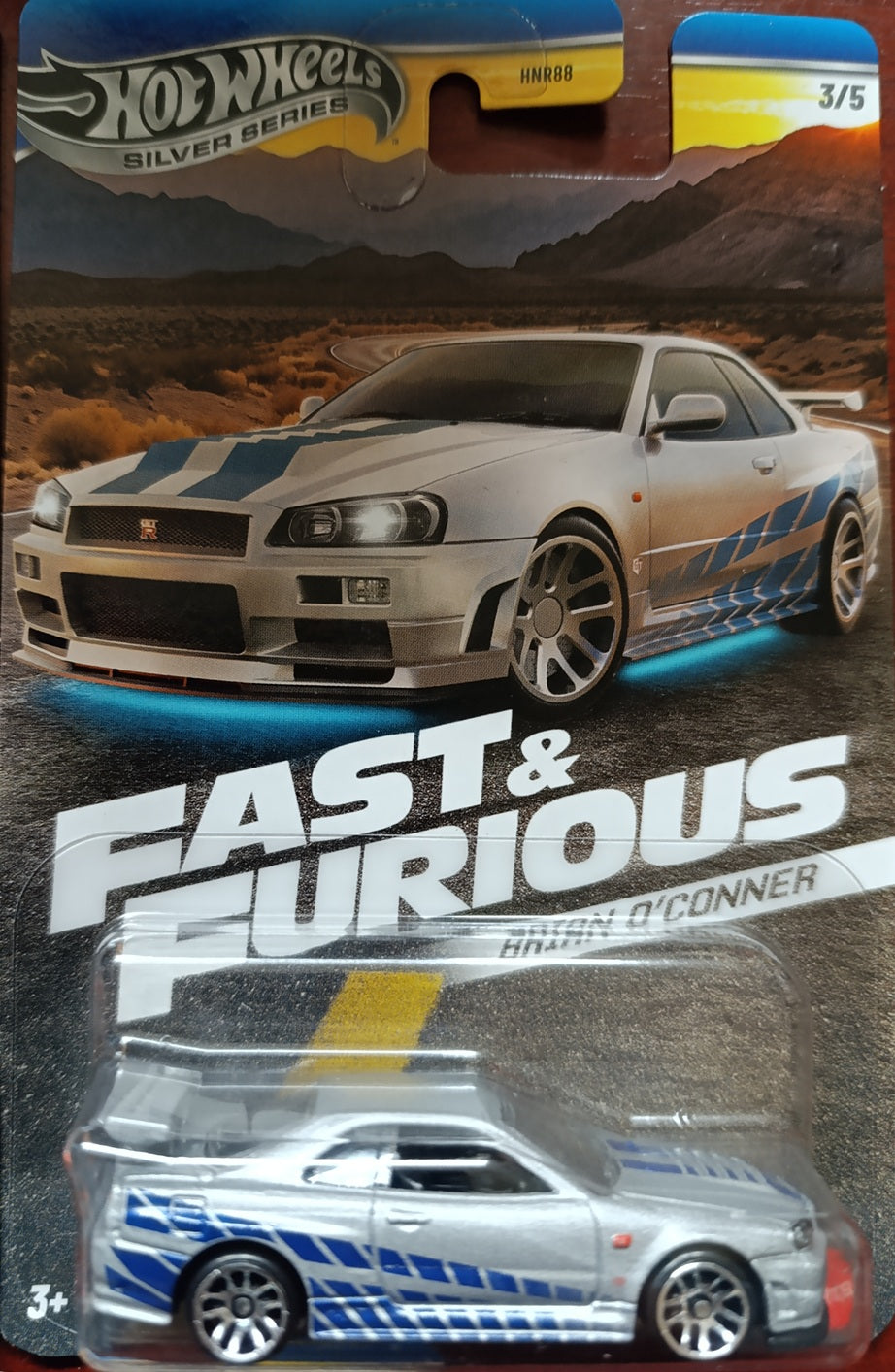Hot Wheels Silver Series - Fast & Furious - Colección de los 5 coches