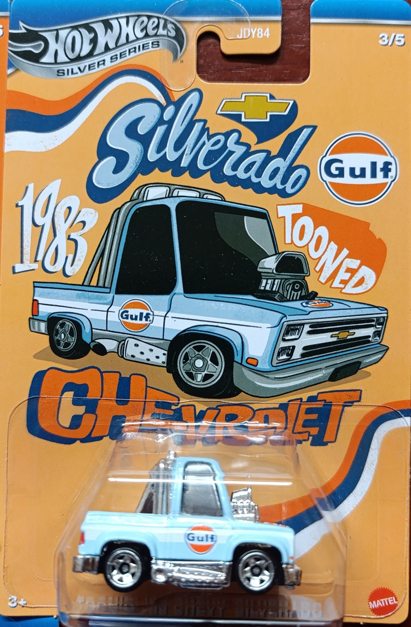 Hot Wheels Silver Series - Estilo japonés - Colección de los 5 coches