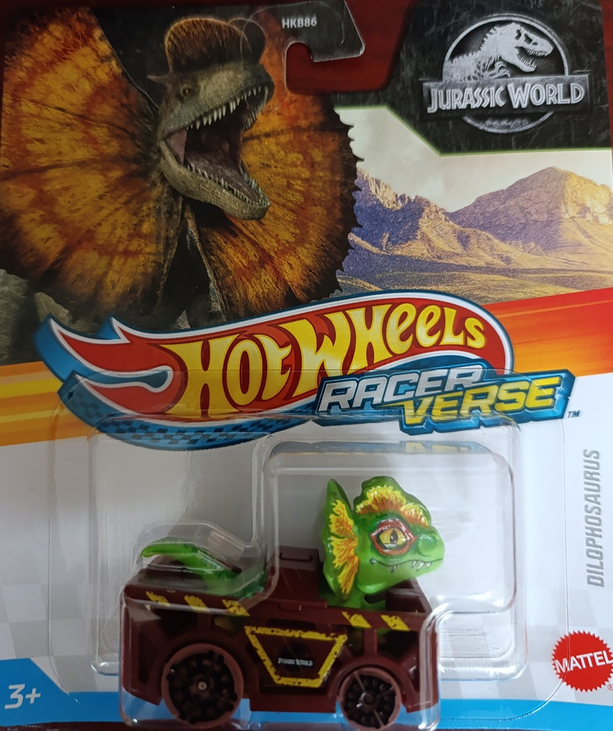 Hot Wheels Racer Verse - Jurassic World - Dilophosaurus