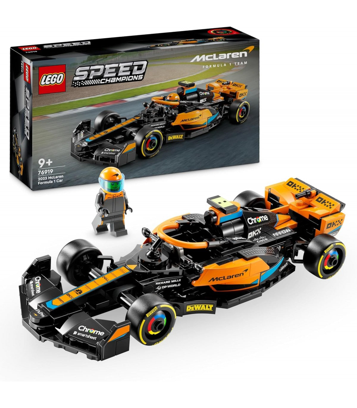 LEGO Speed Champions - 2023 McLaren Formula 1 F1 Car - 76919