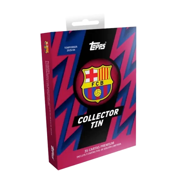 FC Barcelona Collector Tin 2025-26 - TOPPS
