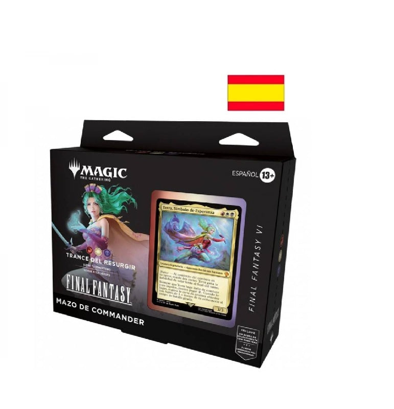 Magic the Gathering Commander Deck - Final Fantasy VI - Castellano