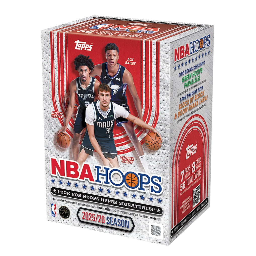 Value Box - Temp 2025/26 Value Box NBA Topps Europe (versión Americana)