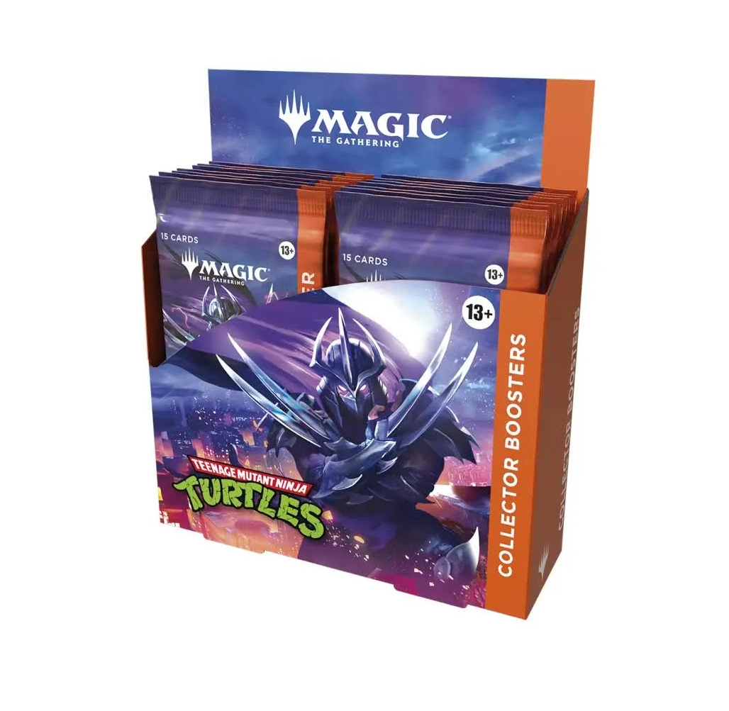 Collector Booster Display (12 sobres) Teenage Mutant Ninja Turtles Inglés - Magic The Gathering