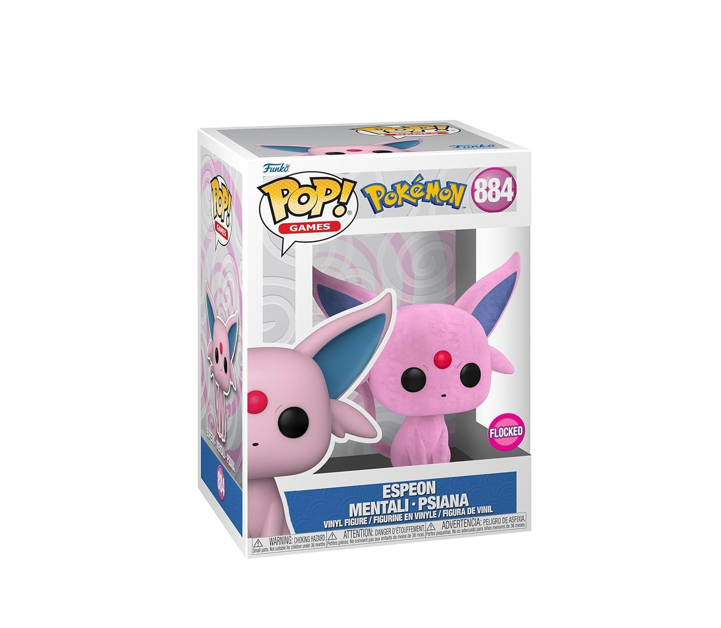 Funko POP! Espeon 884 - Pokémon - Flocked