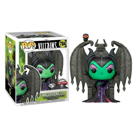 Funko POP! Deluxe: Villains- Maleficent On Throne Disney 784
