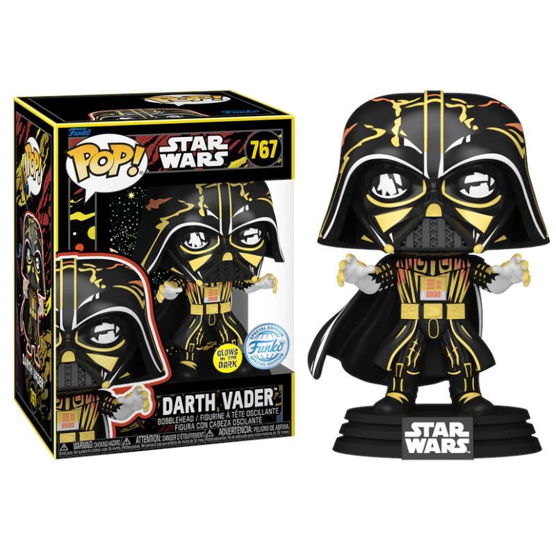 Funko POP! Star Wars - Darth Vader 767 - Special Edition Glows in the Dark