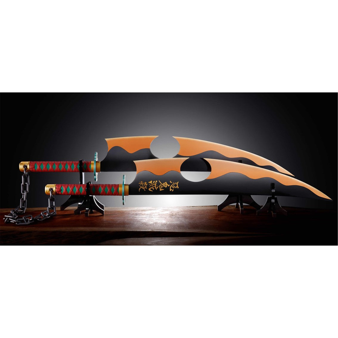 Replica Tamashii Nations Proplica - Kimetsu no Yaiba Demon Slayer - Espadas Nichirin Tengen Uzui