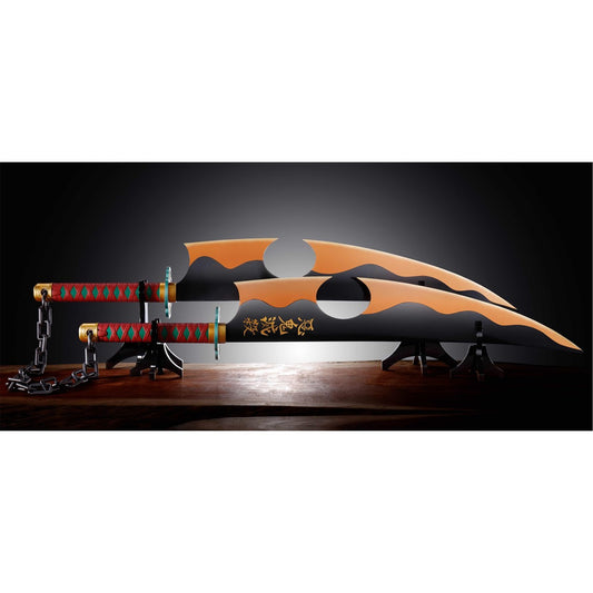 Replica Tamashii Nations Proplica - Kimetsu no Yaiba Demon Slayer - Espadas Nichirin Tengen Uzui