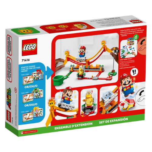 LEGO Super Mario Set de Expansión: Gran ola de lava - 71416
