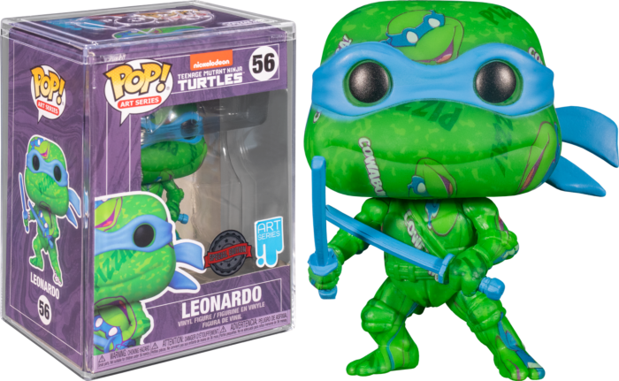 Funko POP! - Leonardo 56 - Tortugas Ninja - Special Edition Art Series