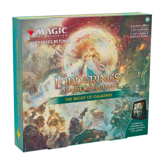 CAJA DE CARTAS MAGIC THE GATHERING LORD OF THE RINGS TALES OF MIDDLE EARTH CAJAS DE ESCENA 4 - Inglés