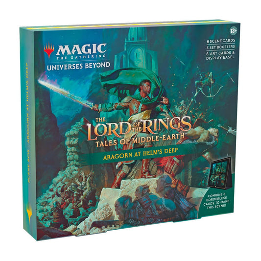 CAJA DE CARTAS MAGIC THE GATHERING LORD OF THE RINGS TALES OF MIDDLE EARTH CAJAS DE ESCENA 3 - Inglés