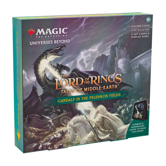 CAJA DE CARTAS MAGIC THE GATHERING LORD OF THE RINGS TALES OF MIDDLE EARTH CAJAS DE ESCENA - Inglés