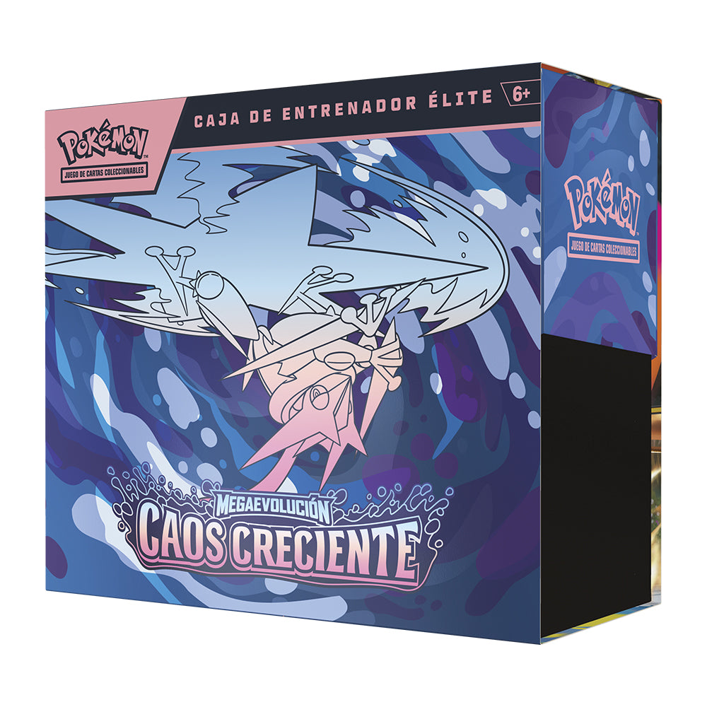 ETB - Caja entrenador élite Pokémon TCG - Megaevolución Caos Creciente - Castellano