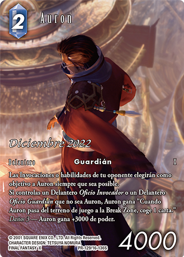 FINAL FANTASY TCG OPKIT AURON