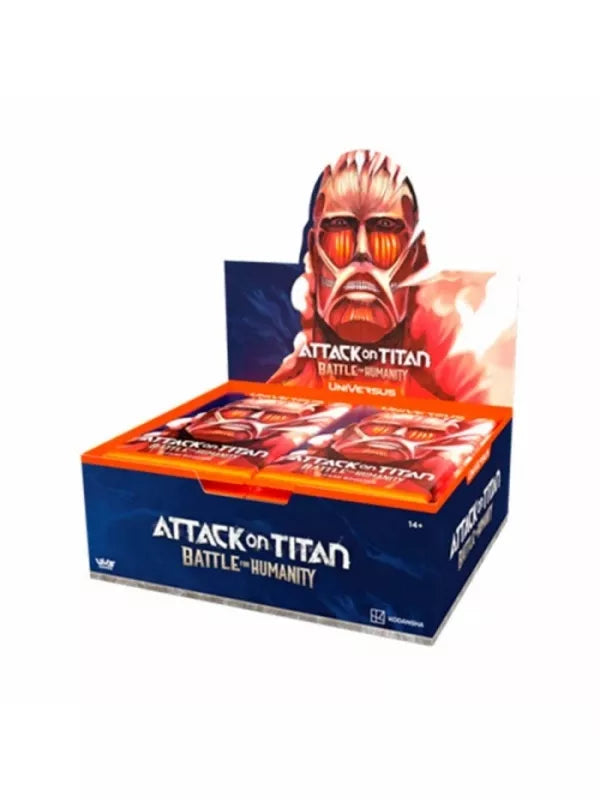 Booster Display Attack on Titan "Battle for Humanity" (24 Unidades) - En Inglés - UniVersus CCG