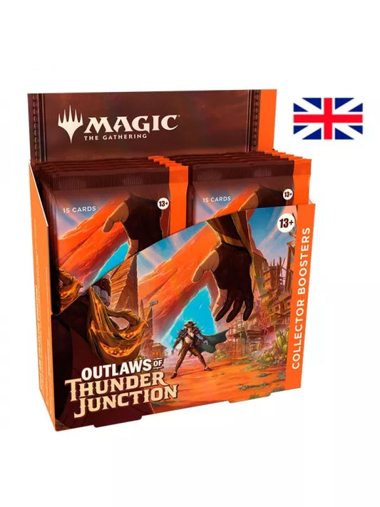 Magic The Gathering - Collector Booster Display (12 sobres) Outlaws of Thunder Junction - Inglés
