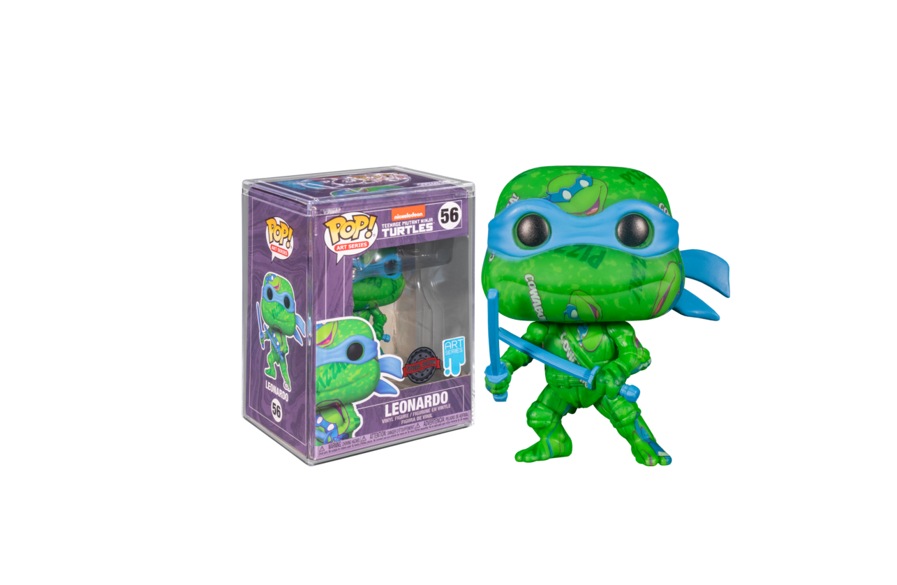 Funko POP! - Leonardo 56 - Tortugas Ninja - Special Edition Art Series