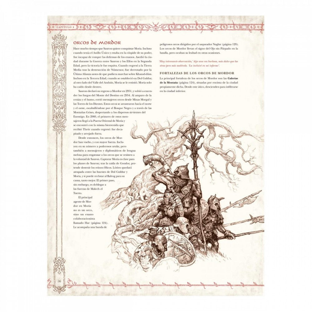 Libro EL SEÑOR DE LOS ANILLOS: MORIA LA SOMBRA DE KHAZAD-DUM - 5E