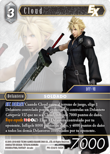 FINAL FANTASY TCG KIT TORNEO CLOUD
