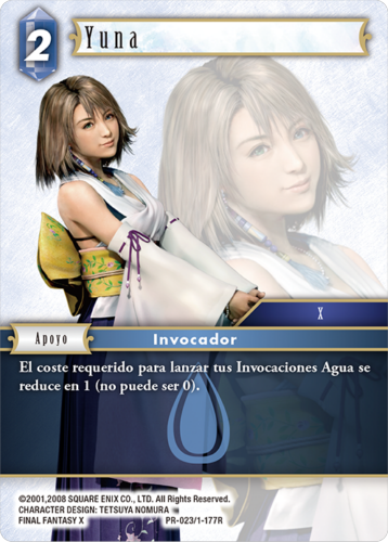 FINAL FANTASY TCG KIT TORNEO YUNA V1