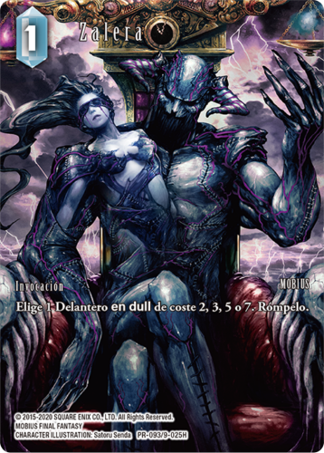 FINAL FANTASY TCG OPKIT ZALERA