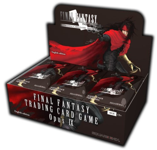 Caja Final Fantasy TCG Trading Card Game Opus IX - Edición Española