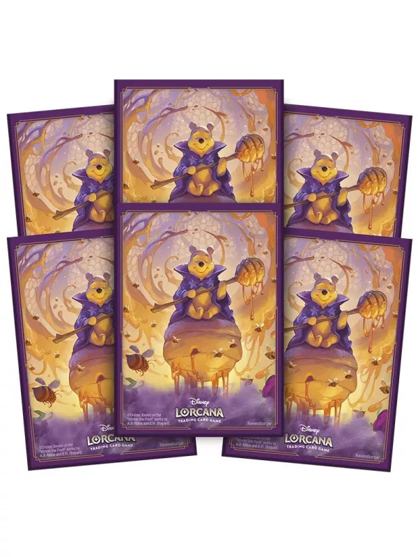 Lorcana Disney - Caja con 65 fundas - Winnie the Pooh