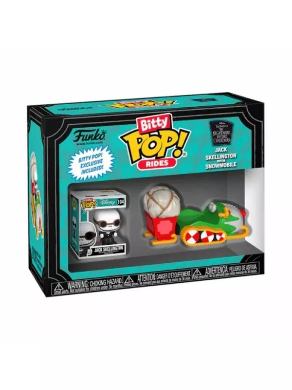 Funko Bitty POP Rides - Jack Skellington with Snowmobile