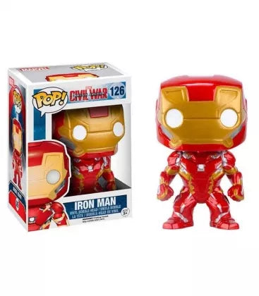 Funko POP! Civil War Captain America - Iron Man - 126