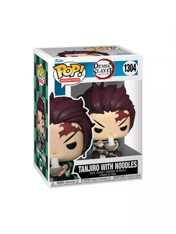 Funko POP! - Tanjiro Kamado with Noodles 1304 - Demon Slayer Kimetsu No Yaiba