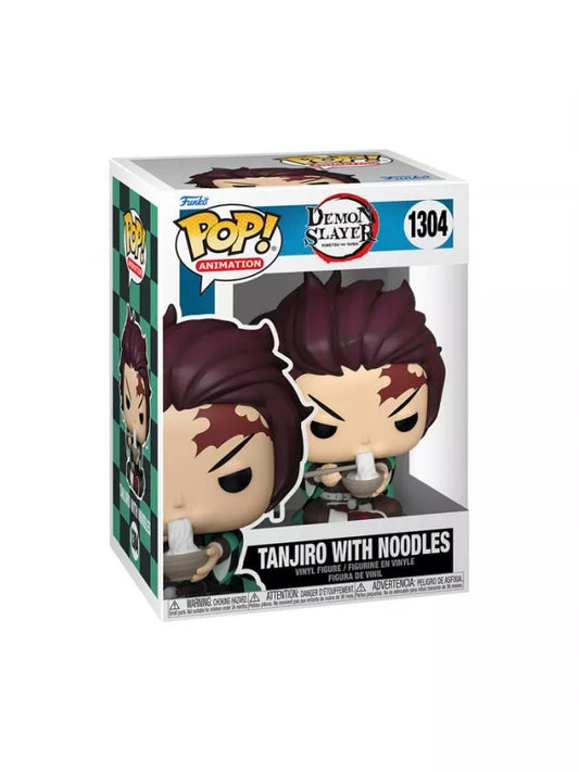 Funko POP! - Tanjiro Kamado with Noodles 1304 - Demon Slayer Kimetsu No Yaiba