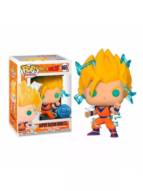 Funko POP! - Super Saiyan Goku with Energy - Dragon Ball Z - 865 - Special Edition