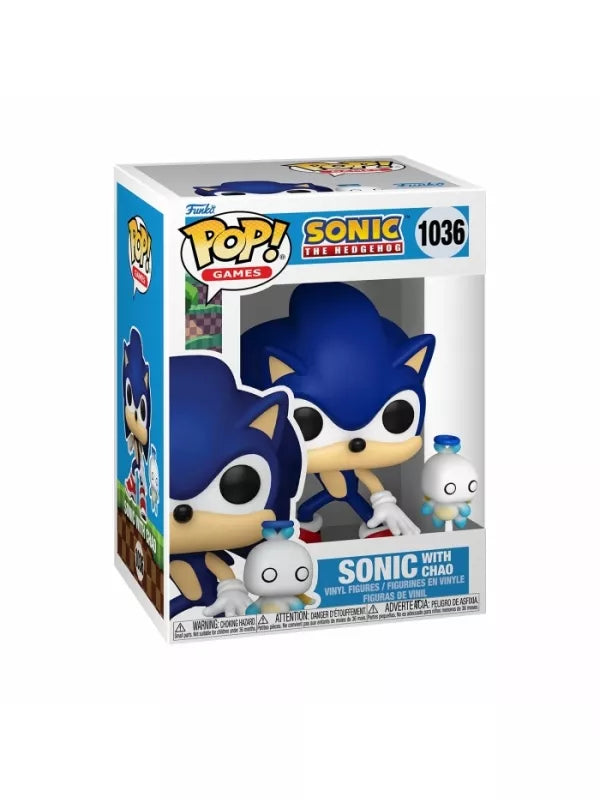 Funko POP! Sonic the Hedgehog - Sonic with Hero Chao 1036