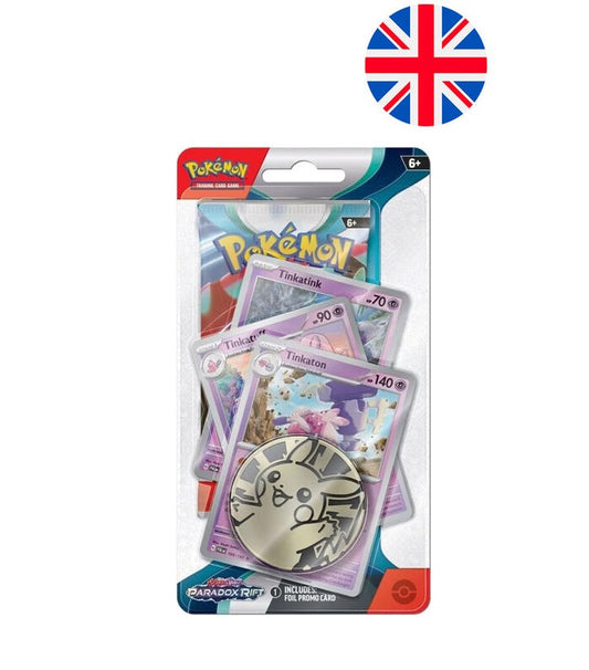 Pokemon Blister Paradox Rift Versión Tinkaton - Cartas en inglés