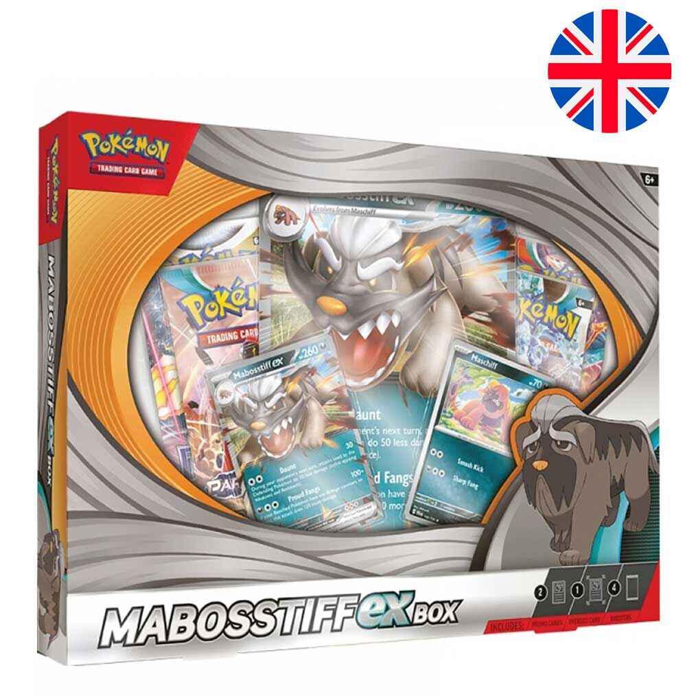 Caja Pokémon TCG Mabosstiff Ex Box - Inglés