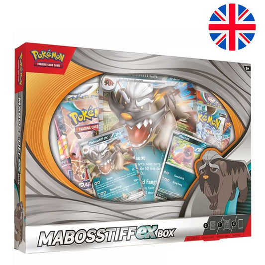 Caja Pokémon TCG Mabosstiff Ex Box - Inglés
