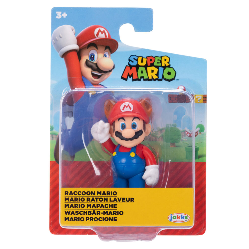 Super Mario - Figura Mario Mapache - 5CM