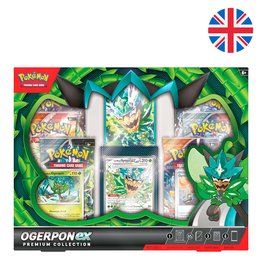 Caja Pokémon TCG - Colección Prémium Ogerpon EX - Inglés