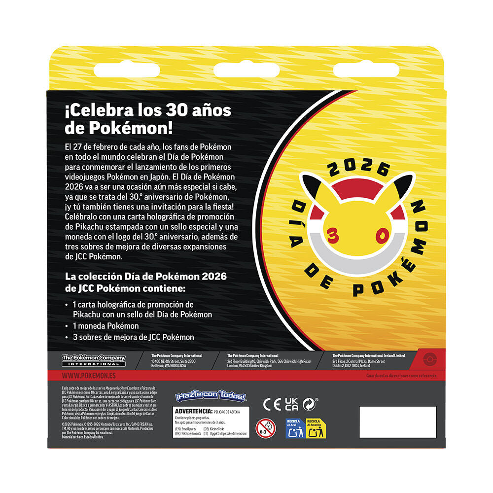 Blister cartas Special Collection Fuegos Fantasmales Pokemon español - Día de Pokémon 2026