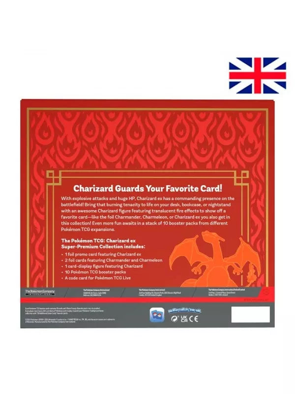 Pokemon TCG - Charizard EX Super Premium Collection - October Kid's Big Gift Coleccion - Inglés