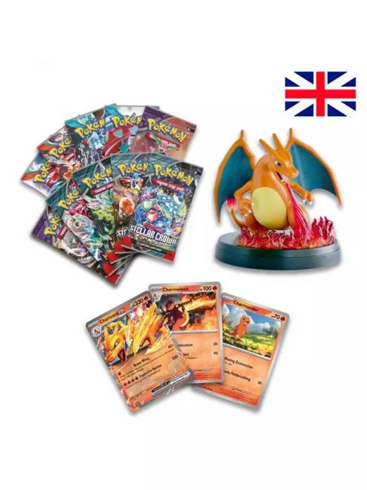 Pokemon TCG - Charizard EX Super Premium Collection - October Kid's Big Gift Coleccion - Inglés