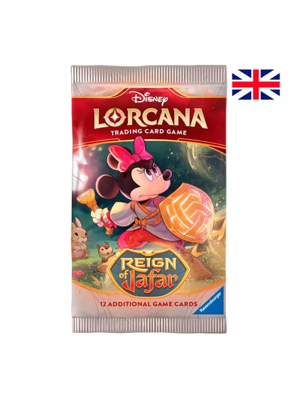 Disney Lorcana TCG - Paquetes de refuerzo (24 unidades) Reign of Jafar Inglés - Disney