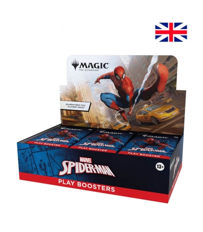 Magic the Gathering Play Boosters - Marvel Spider-man - Caja completa en inglés