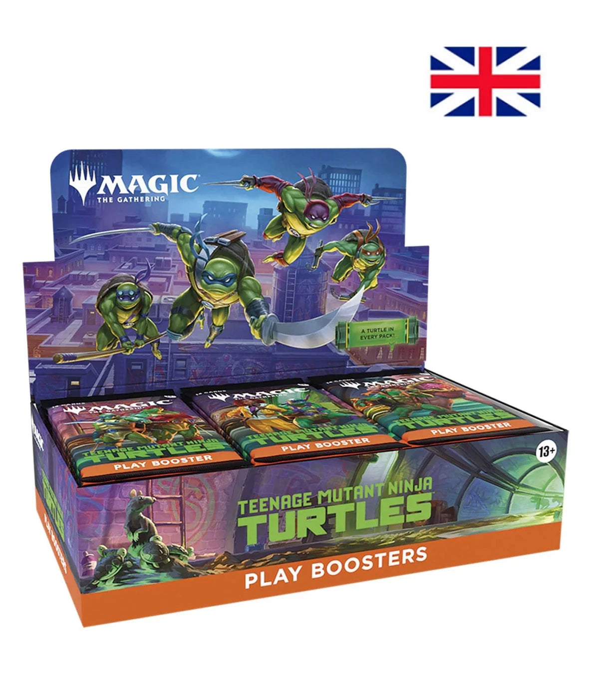 Play Booster Display (30 sobres) Teenage Mutant Ninja Turtles Inglés - Magic The Gathering