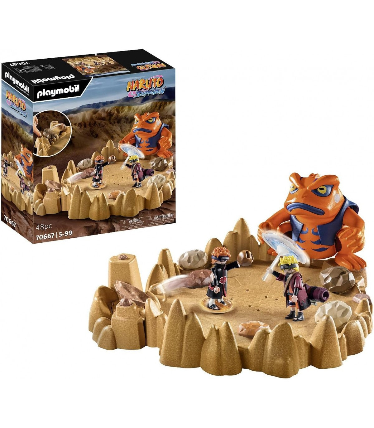 Playmobil - Naruto Shippuden - Naruto vs Pain - 70667