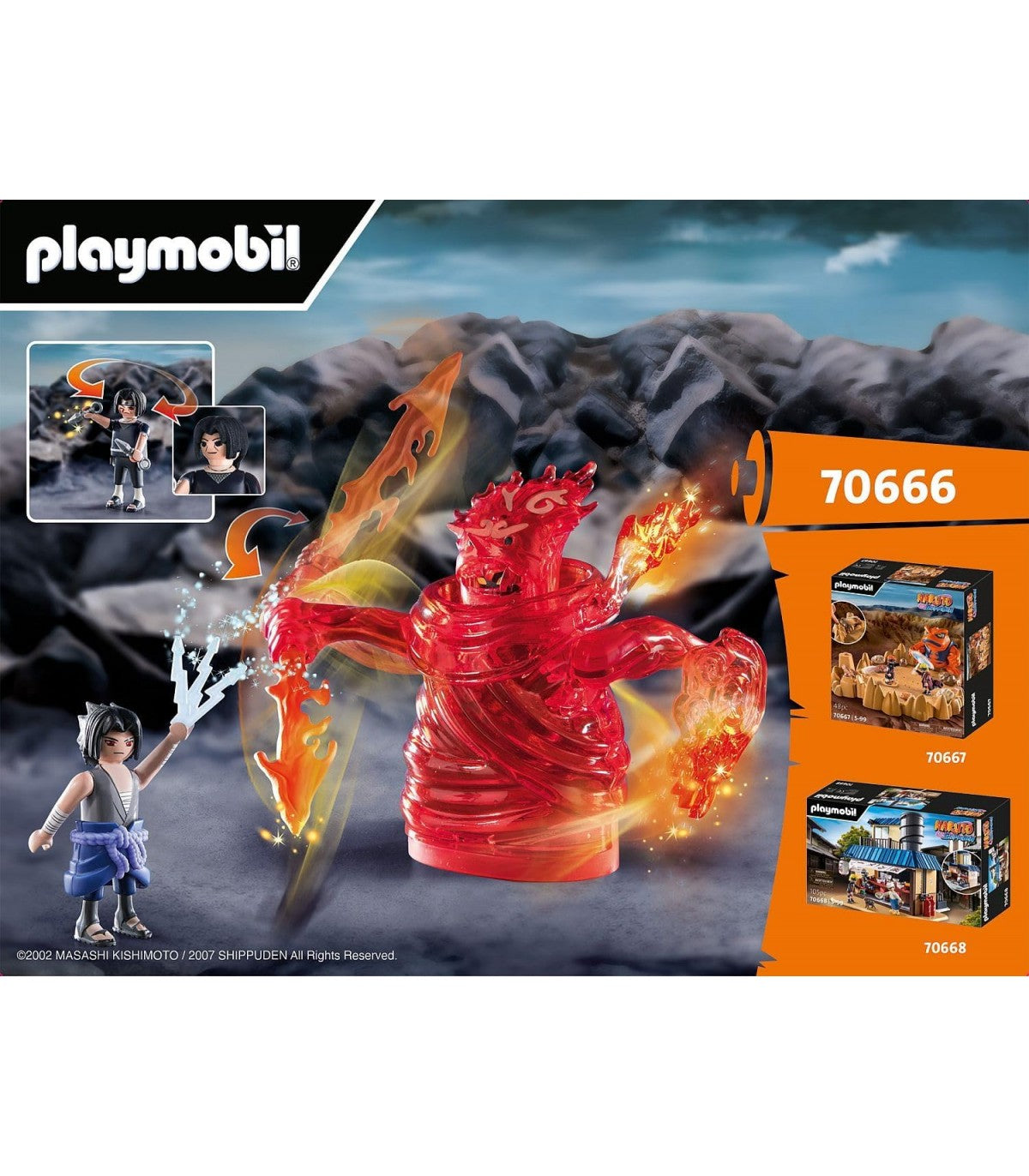 Playmobil - Naruto Shippuden - Sasuke vs. Itachi - 70666