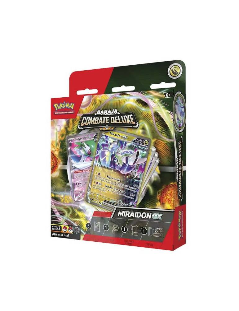 Pokémon TCG - Baraja Combate deluxe - Miraidon EX - Castellano